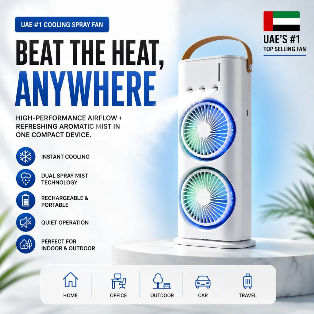 Dual Spray Cooling Fan