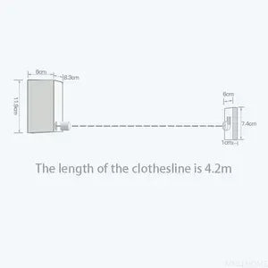 Telescopic Clothesline Drying Rope